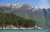 Kayaking on the Hardangerfjord